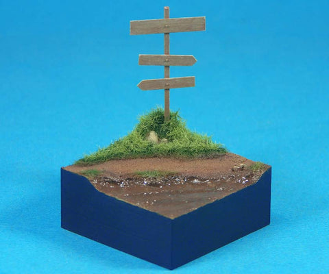 レジェンド LF1257 1/35 ぬかるみの道端 フィギュア ベース