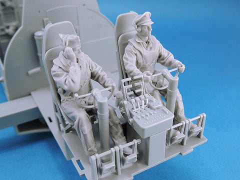 レジェンド LF3219 1/32 WWII アメリカ 爆撃機パイロット & 副操縦士 セット