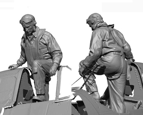 レジェンド LF3230 1/32 WWII アメリカ海軍パイロット (搭乗)