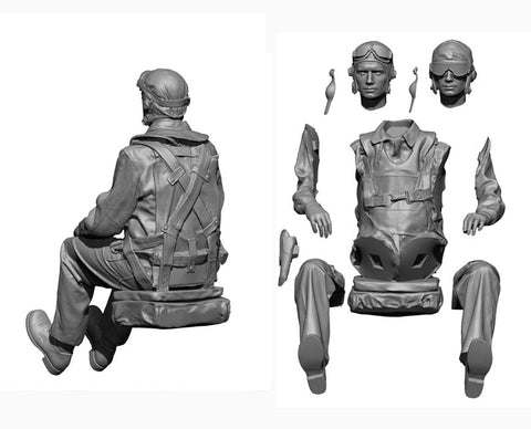 レジェンド LF3232 1/32 WWII アメリカ海軍後部砲手 I (2 ヘッド)