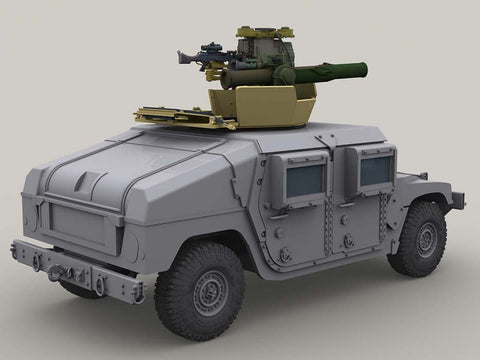 レジェンド LF3D007 1/35 ハンヴィー TOW ターレットセット
