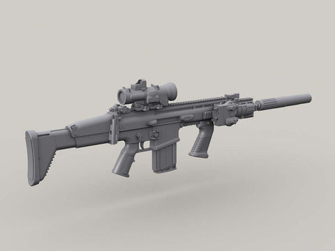 レジェンド LF3D011 1/35 FN スカー MK17 セット (4個)