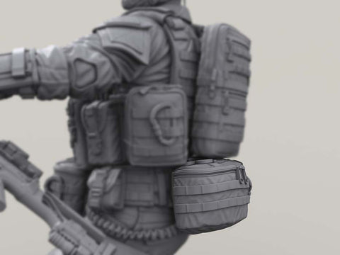 レジェンド LF3D012 1/35 タクティカルテイラー ファーストレスポンダーバッグセット (8個)