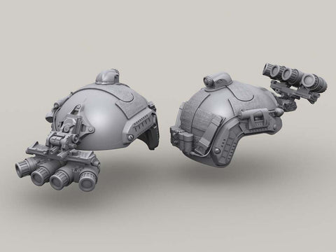 レジェンド LF3D013 1/35 オプスコア ファストバリスティックマリタイムヘルメット・GPNVG-18 セット (6個)