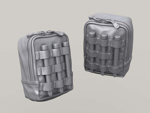 レジェンド LF3D018 1/35 TTユーティリティポーチ&IR ケミカルライトスティックセット(10個)