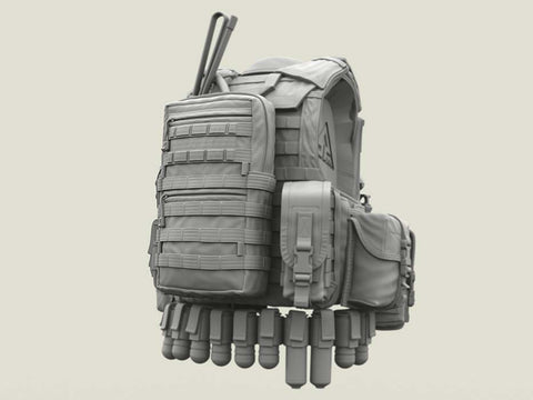 レジェンド LF3D019 1/35 EMDOM H2O ハイドレーションキャリアーセット(6個)