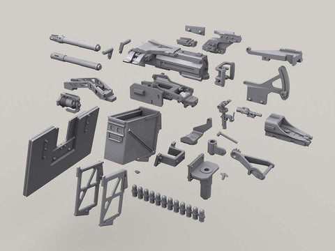 レジェンド LF3D023 1/35 Mk.19 on SAG シールドマウント