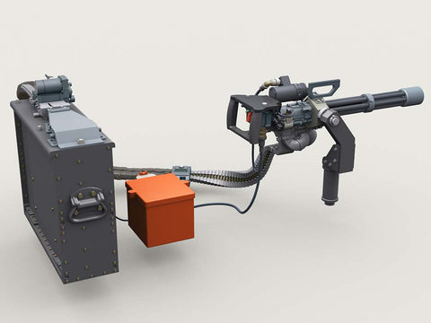 レジェンド LF3D049 1/35 M134D 小銃 ベーシック セット #2 w/3,000rd 弾薬箱