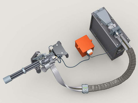 レジェンド LF3D049 1/35 M134D 小銃 ベーシック セット #2 w/3,000rd 弾薬箱