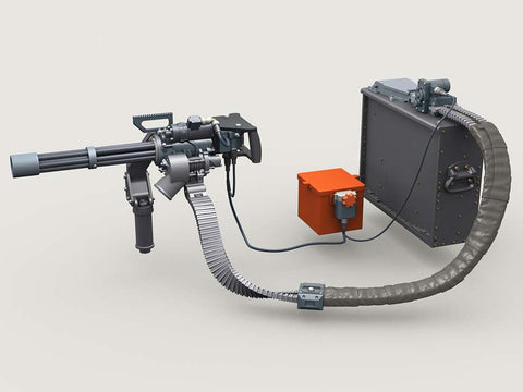 レジェンド LF3D049 1/35 M134D 小銃 ベーシック セット #2 w/3,000rd 弾薬箱