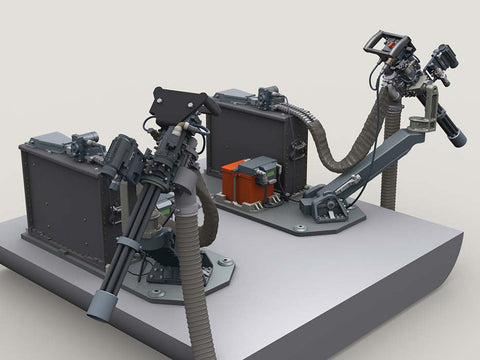 レジェンド LF3D057 1/35 M134D on EC725 銃 マウント・3,000rd 弾薬箱セット