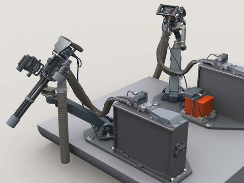 レジェンド LF3D057 1/35 M134D on EC725 銃 マウント・3,000rd 弾薬箱セット