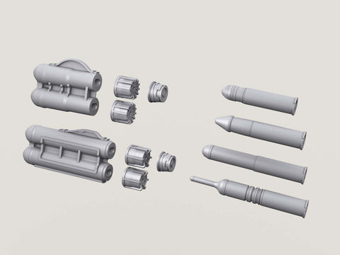 レジェンド LF3D065 1/35 カール-グスタフ ツイン コンテナ 及び 弾薬 セット