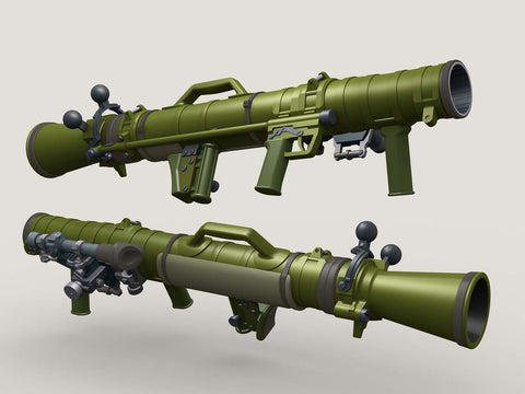 レジェンド LF3D066 1/35 カール-グスタフ M3 マルチ-ロール 武器 システム (4個)