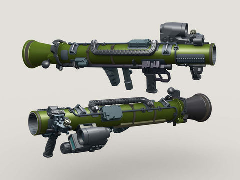 レジェンド LF3D067 1/35 カール-グスタフ M4 マルチ-ロール 武器 システム (4個)