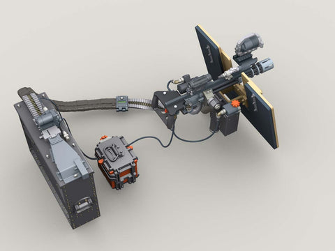 レジェンド LF3D069 1/35 M134D on SAG シールド マウント w/ 4,000rd 弾薬箱