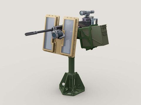 レジェンド LF3D071 1/35 M2重機関銃 汎用ペデスタル マウント・ガンシールド