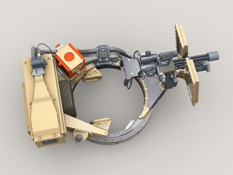 レジェンド LF3D074 1/35 M134D ミニガン, MMC システム, 透明シールド