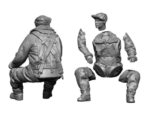 レジェンド LF4814 1/48 WWII アメリカ 爆撃機 無線通信士 (航空機関士)