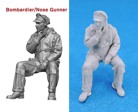 レジェンド LF4817 1/48 B-25 初期クルーセット(5体)