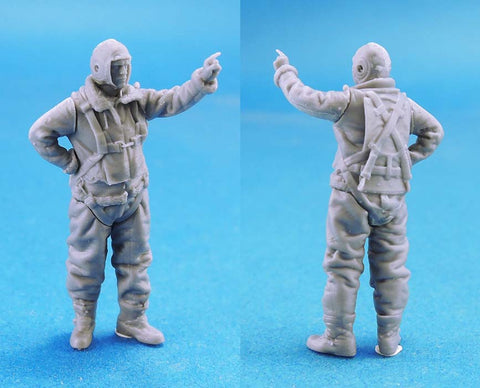 レジェンド LF4820 1/48 WWII アメリカ爆撃機パイロット & 地上乗組員