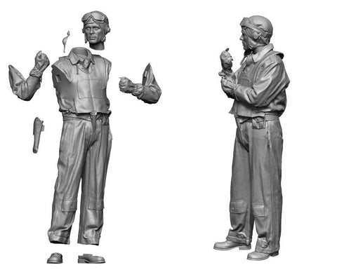 レジェンド LF4825 1/48 WWII アメリカ海軍 パイロット