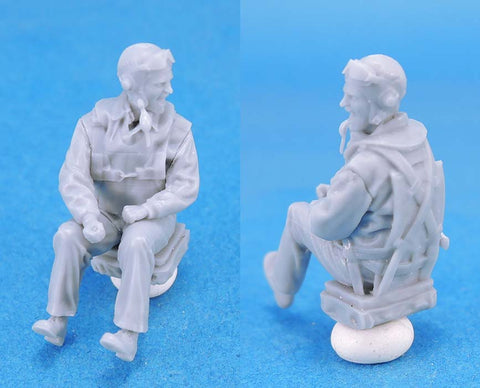 レジェンド LF4826 1/48 WWII アメリカ海軍 パイロット2(2ヘッド)