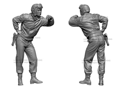 レジェンド 1/48 LF4830 アメリカ 戦車砲手