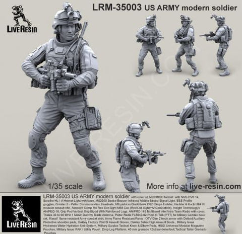 ライブレジン LRM-35003 1/35 現用 アメリカ陸軍 歩兵3