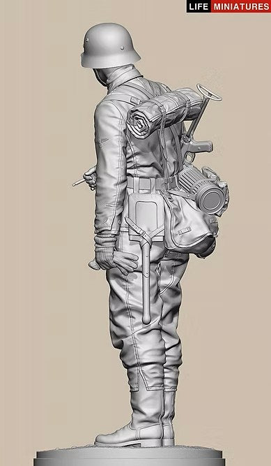 ライフミニチュア LM-35007 1/35 WWII ポトー迎撃戦 分隊長 ハンセン戦闘団 バルジの戦い1944年