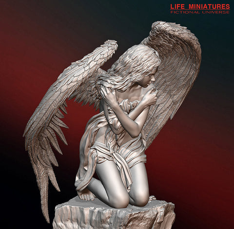 ライフミニチュア LM-FU12002 1/12 打ちひしがれる天使(150mm)