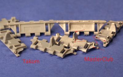マスタークラブ MTL-35080 1/35 チーフテン 摩耗したゴムパッド用履帯