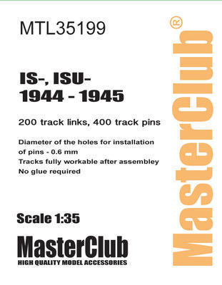 マスタークラブ MTL-35199 1/35 JS-2 1944-1945用履帯