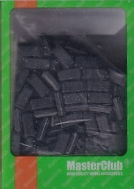 マスタークラブ MTL-35324 1/35 M4 Sherman / M3 / RAM用 摩耗したT51型ラバーパッド 180個。(エンドコネクタセット別売)