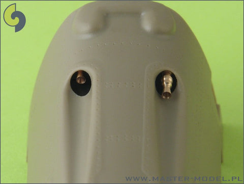 マスター AM-32-005 1/32 メッサーシュミットBf 109 E3 - E9, T型の武装セット(MG17機銃の銃口,MGFF機関砲銃身)