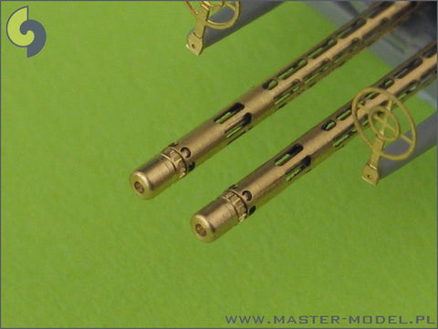 マスター AM-32-026 1/32 ドイツ空軍 航空機関砲 MG81 とMG81Z の挽物製銃身とエッチングパーツのガンサイト(2本入り)
