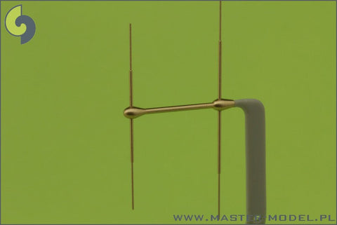 マスター AM-32-040 1/32 ドイツ空軍 FuG218 「ネプチューン」 レーダーアンテナセット(夜間戦闘機 メッサーシュミットMe262やアラドAr234他用)