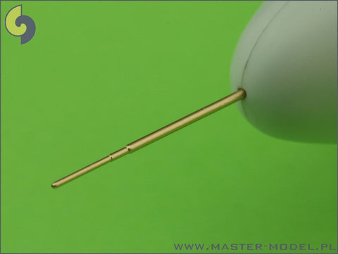 マスター AM-32-041 1/32 ハインケルHe162 サラマンダーの武装およびディテールセット(MG151機関砲銃身,前輪インジケイター,ピトー管)