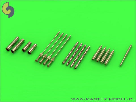 マスター AM-32-083 1/32 デ・ハビランド モスキート NF Mk.II / FB Mk.VI ピトー管と武装セット(ブローニング .303キャリバー銃身とイスパノ20mmキャノンの砲身)