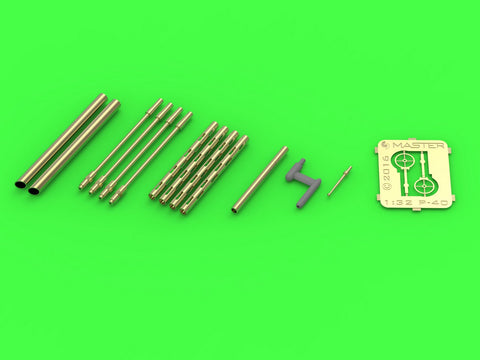 マスター AM-32-098 1/32 カーチス P40- B/C トマホークII (イギリスバージョン)の装備セット(ブローニング.303 キャリバー銃身とイギリスタイプのピトー管)