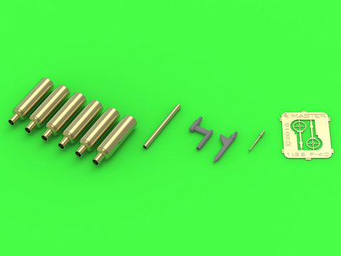 マスター AM-32-099 1/32 カーチス P-40 E/N のディテールセット(ブローニング.50キャリバー銃身延長管,ガンサイト,ピトー管)