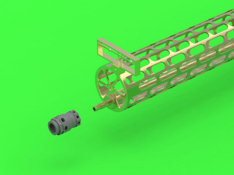 マスター AM-32-103 1/32 WWIドイツ軍 機関銃、シュパンダウLMG 08(1丁)(放熱ジャケットver.2付)