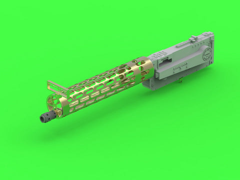 マスター AM-32-104 1/32 WWIドイツ軍 機関銃、シュパンダウLMG 08(1丁)(放熱ジャケットver.3付)