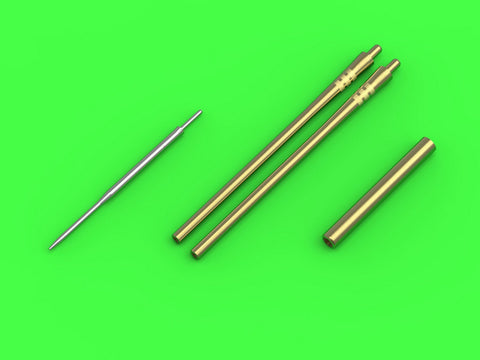 マスター AM-32-110 1/32 F-5 タイガーII「フリーダムファイター」(標準ノーズ型 F-5A, E, F) のピトー管と 20mm機関砲銃身