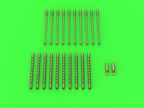 マスター AM-32-119 1/32 B-24 リベレーター砲塔砲 ブローニングM2航空機関砲 .50キャリバーの 放熱バレルジャケット付銃身10本セット(ホビーボス用)