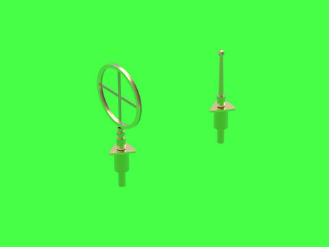 マスター AM-32-120 1/32 ポーランド 戦闘機 PZL P.11c のディテールセット wz. 33 機関銃銃身,ガンサイト,およびベンチュリ管(IBGモデル用)