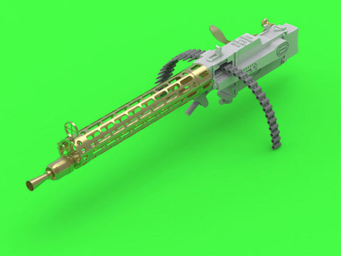 マスター AM-32-121 1/32 ドイツ WWI シュパンダウ機関銃 LMG 08/15 (2個入り) -(真鍮, レジン&エッチングパーツ)