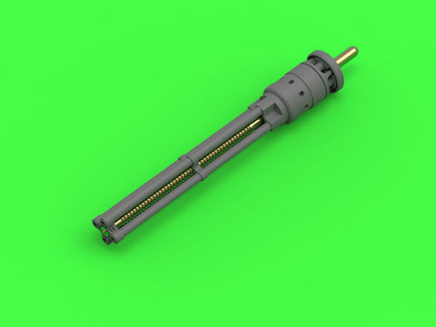 マスター AM-35-003 1/35 ミル24 (ハインド D/E) のヤクシェフ・ボルゾフ JakB-12.7mmガトリングガンとDUASプローブ (金属およびレジンパーツ)