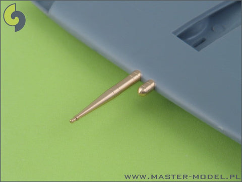 マスター AM-48-004 1/48 スーパーマリンスピットファイア Cウィング用 フェアリング付イスパノ20mm機関砲(2種類)