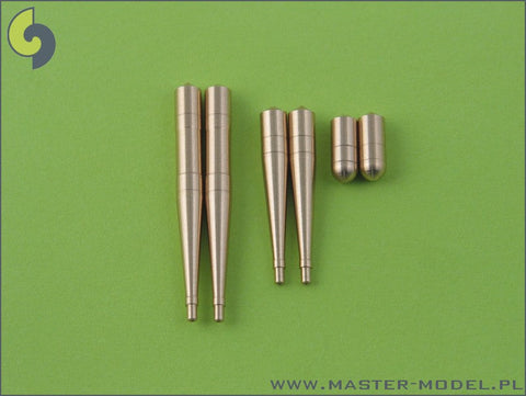 マスター AM-48-004 1/48 スーパーマリンスピットファイア Cウィング用 フェアリング付イスパノ20mm機関砲(2種類)